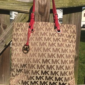 Michael Kors large tote EUC